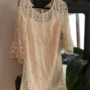 White Lace Dress 👗